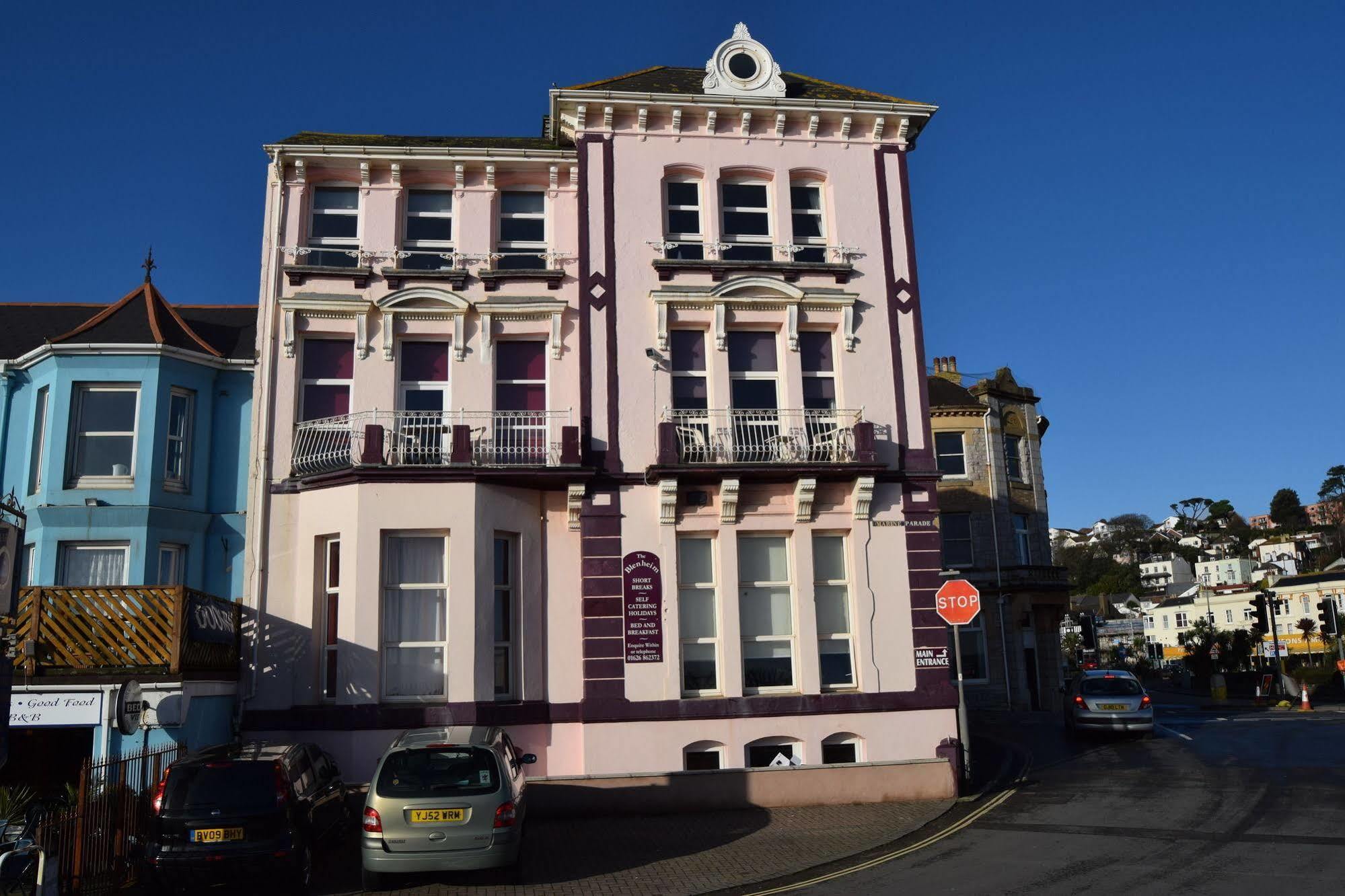 Bed and Breakfast The Blenheim Dawlish Exterior foto